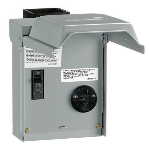 30 amp distribution box|30 amp exterior breaker box.